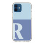 Slim Protection Case［ Original - initial two tone - R blue ］