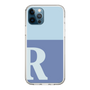 Slim Protection Case［ Original - initial two tone - R blue ］