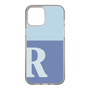 Slim Protection Case［ Original - initial two tone - R blue ］