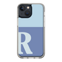 Slim Protection Case［ Original - initial two tone - R blue ］