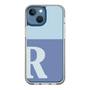 Slim Protection Case［ Original - initial two tone - R blue ］