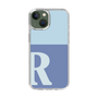 Slim Protection Case［ Original - initial two tone - R blue ］