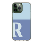 Slim Protection Case［ Original - initial two tone - R blue ］