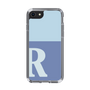 Slim Protection Case［ Original - initial two tone - R blue ］