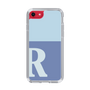 Slim Protection Case［ Original - initial two tone - R blue ］