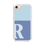 Slim Protection Case［ Original - initial two tone - R blue ］