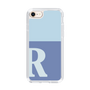 Slim Protection Case［ Original - initial two tone - R blue ］