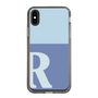 Slim Protection Case［ Original - initial two tone - R blue ］