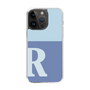 Slim Protection Case［ Original - initial two tone - R blue ］