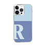 Slim Protection Case［ Original - initial two tone - R blue ］