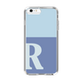 Slim Protection Case［ Original - initial two tone - R blue ］