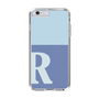 Slim Protection Case［ Original - initial two tone - R blue ］