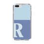 Slim Protection Case［ Original - initial two tone - R blue ］