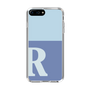 Slim Protection Case［ Original - initial two tone - R blue ］