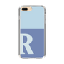 Slim Protection Case［ Original - initial two tone - R blue ］