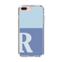 Slim Protection Case［ Original - initial two tone - R blue ］