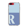 Slim Protection Case［ Original - initial two tone - R blue ］