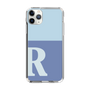 Slim Protection Case［ Original - initial two tone - R blue ］