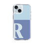 Slim Protection Case［ Original - initial two tone - R blue ］