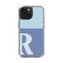 Slim Protection Case［ Original - initial two tone - R blue ］