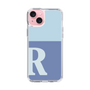 Slim Protection Case［ Original - initial two tone - R blue ］