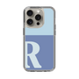 Slim Protection Case［ Original - initial two tone - R blue ］