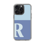 Slim Protection Case［ Original - initial two tone - R blue ］