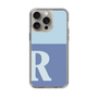 Slim Protection Case［ Original - initial two tone - R blue ］