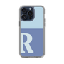 Slim Protection Case［ Original - initial two tone - R blue ］