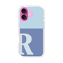 Slim Protection Case［ オリジナル - initial two tone - R blue ］