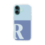Slim Protection Case［ オリジナル - initial two tone - R blue ］