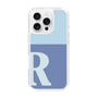 Slim Protection Case［ オリジナル - initial two tone - R blue ］