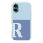 Slim Protection Case［ オリジナル - initial two tone - R blue ］