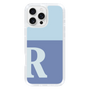Slim Protection Case［ オリジナル - initial two tone - R blue ］