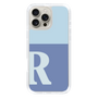 Slim Protection Case［ オリジナル - initial two tone - R blue ］