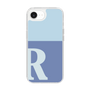 Slim Protection Case［ Original - initial two tone - R blue ］