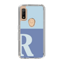 Slim Protection Case［ Original - initial two tone - R blue ］