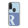 Slim Protection Case［ Original - initial two tone - R blue ］