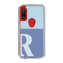 Slim Protection Case［ Original - initial two tone - R blue ］