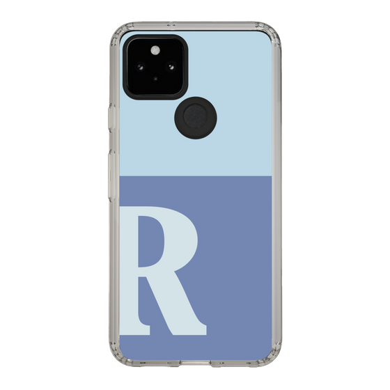 Slim Protection Case［ Original - initial two tone - R blue ］