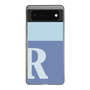 Slim Protection Case［ Original - initial two tone - R blue ］