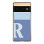 Slim Protection Case［ Original - initial two tone - R blue ］
