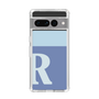 Slim Protection Case［ Original - initial two tone - R blue ］