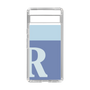 Slim Protection Case［ Original - initial two tone - R blue ］