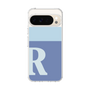 Slim Protection Case［ Original - initial two tone - R blue ］
