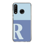 Slim Protection Case［ Original - initial two tone - R blue ］