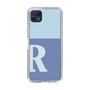 Slim Protection Case［ Original - initial two tone - R blue ］