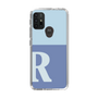 Slim Protection Case［ Original - initial two tone - R blue ］