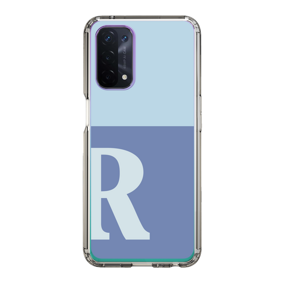 Slim Protection Case［ Original - initial two tone - R blue ］