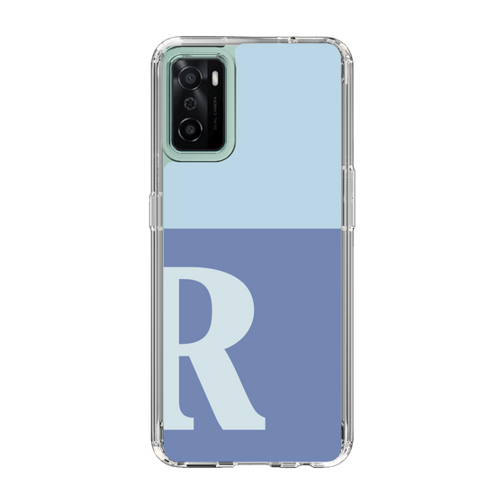 Slim Protection Case［ Original - initial two tone - R blue ］